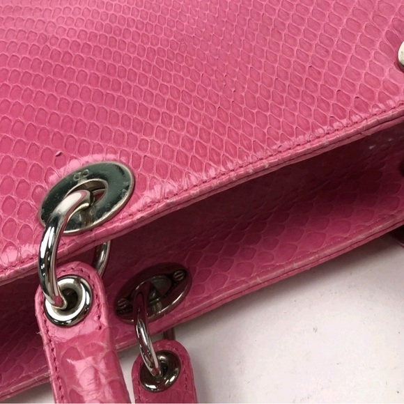 Dior Large Lady Dior Python 2Way Bag - Picture 10 of 16